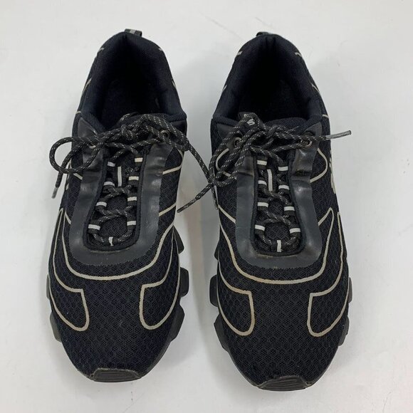 All‎ In Men's Reflective All In Logo Tennis Shoes Black Size 11 - Picture 7 of 13